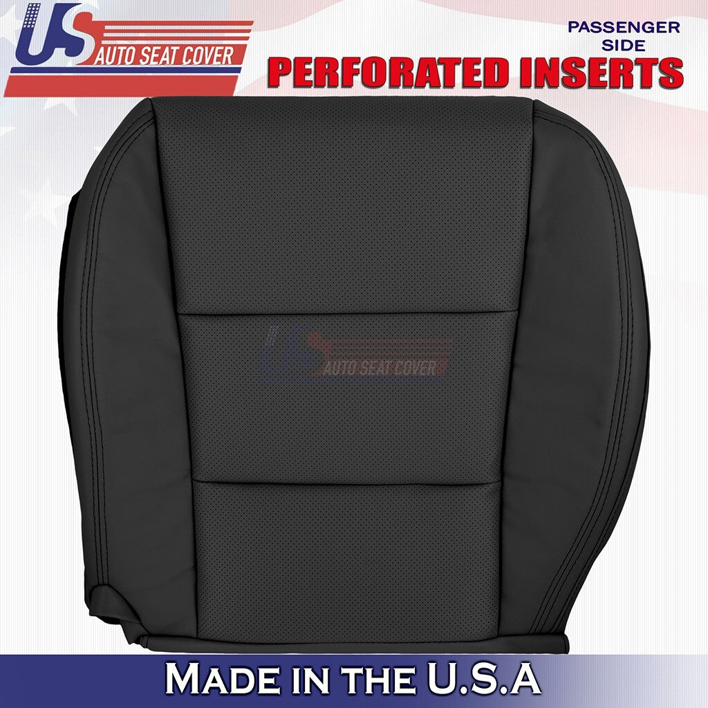 2015 2016 For Toyota Avalon Limited Passenger Bottom Leather Seat Cover Black
