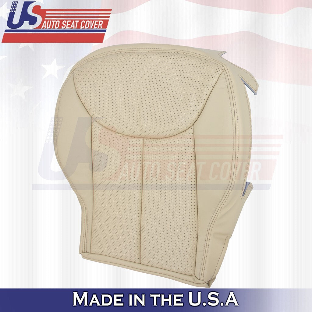 2003 2004 2005 For Mercedes Benz SL600 Driver Bottom Perf Leather Cover Beige