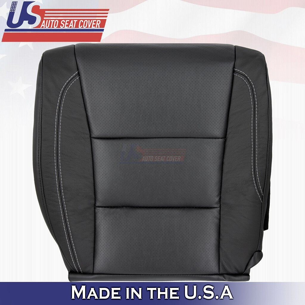 2013 to 2018 For Toyota Avalon XLE Driver Bottom Leather Seat Cover Black