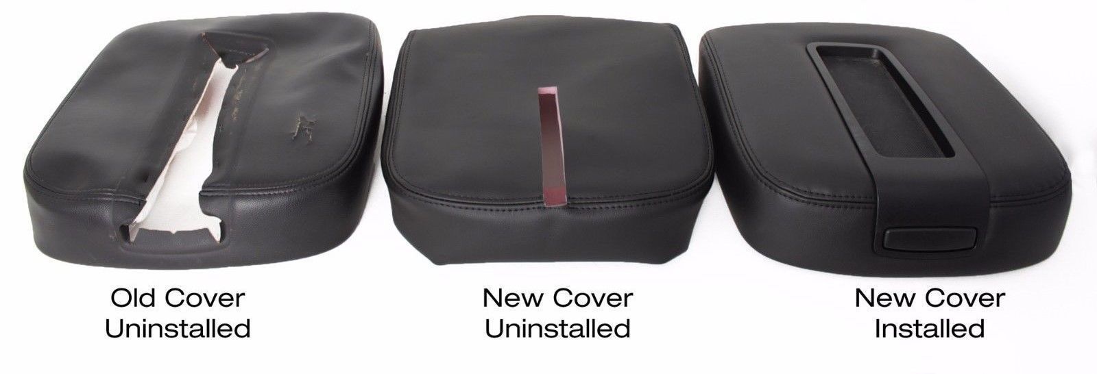2009 2010 2011 2012 For GMC Sierra Center Console Compartment Lid Cover Gray