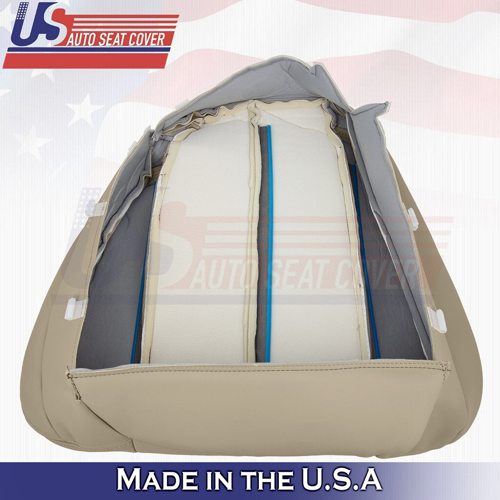 1990-1995 For Mercedes Benz SL320 Driver & Passenger Tops Leather Cover Tan