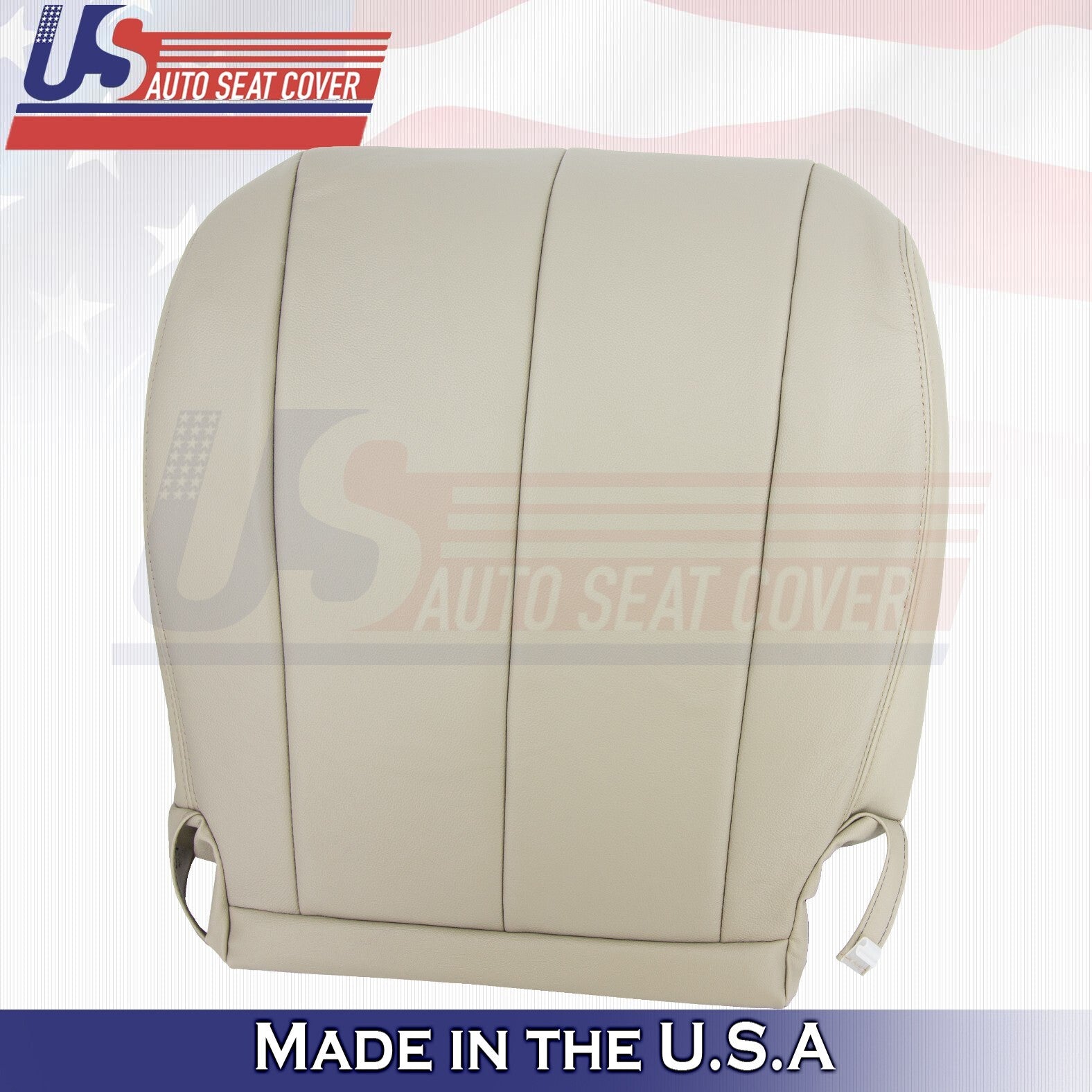 2011 to 2014 Fits Toyota Sienna Passenger Side Bottom Leather Seat Cover Tan