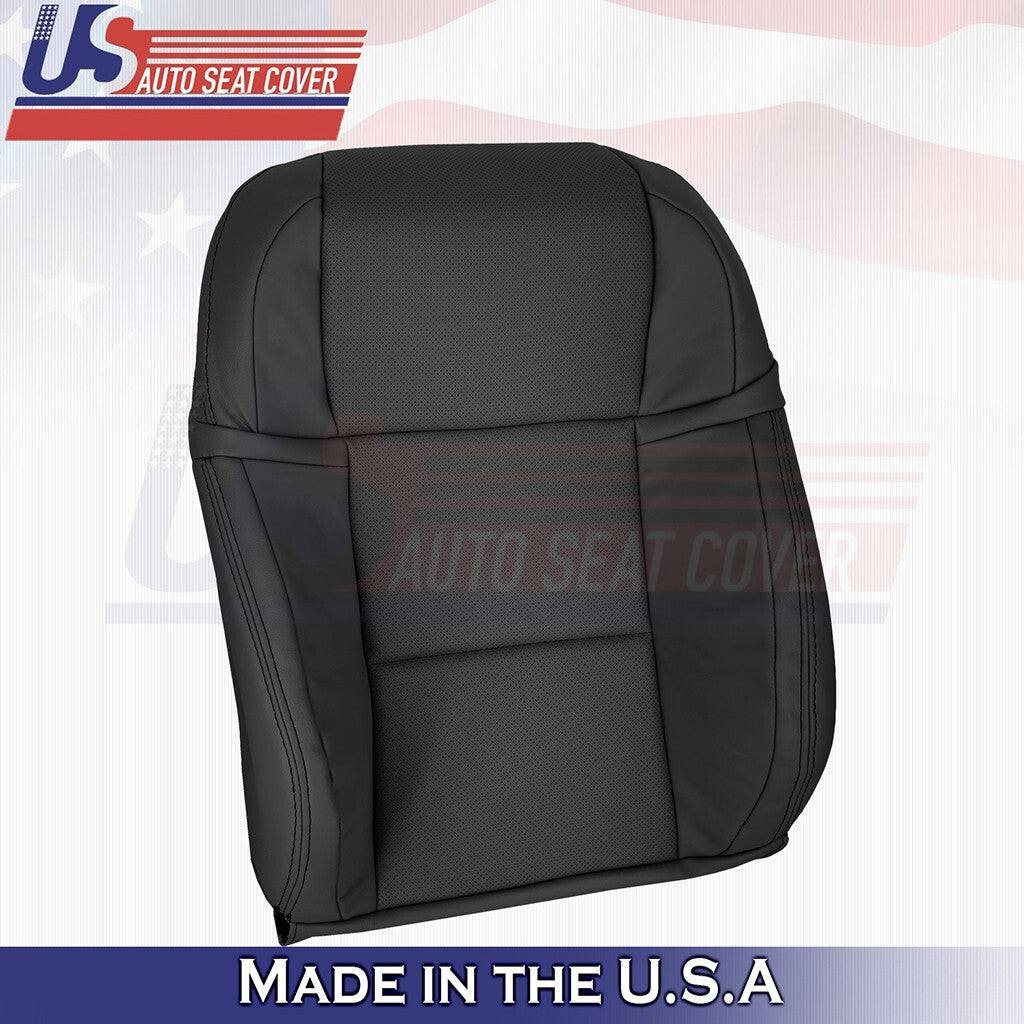 2013 to 2020 Fits Lexus GS350 F-Sport Driver Top Leather Seat Cover Black