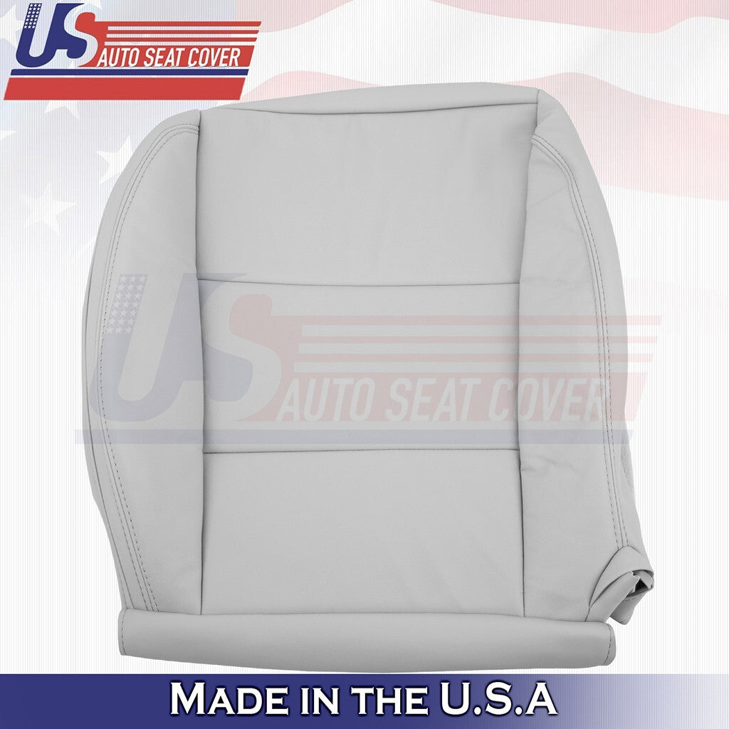 2013 to 2018 Fits Toyota Avalon XLE Driver Top& Bottom Leather Cover Light Gray