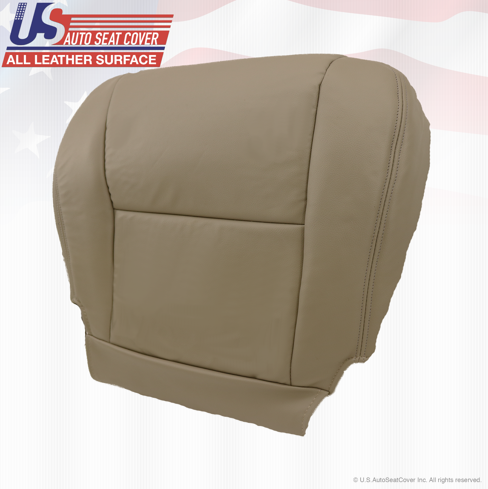 Toyota Driver Passenger Bottom Vinyl Seat Cover Tan Fits 2005 2006 2007 Sequoia