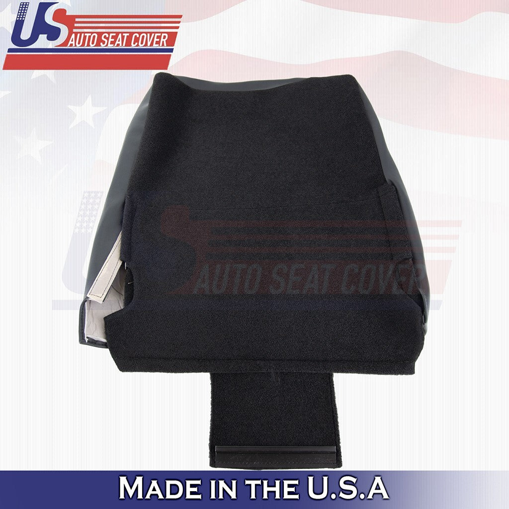 2nd Row Driver Top Seat Cover Black/Tan Fits 2005 Ford Excursion Eddie Bauer