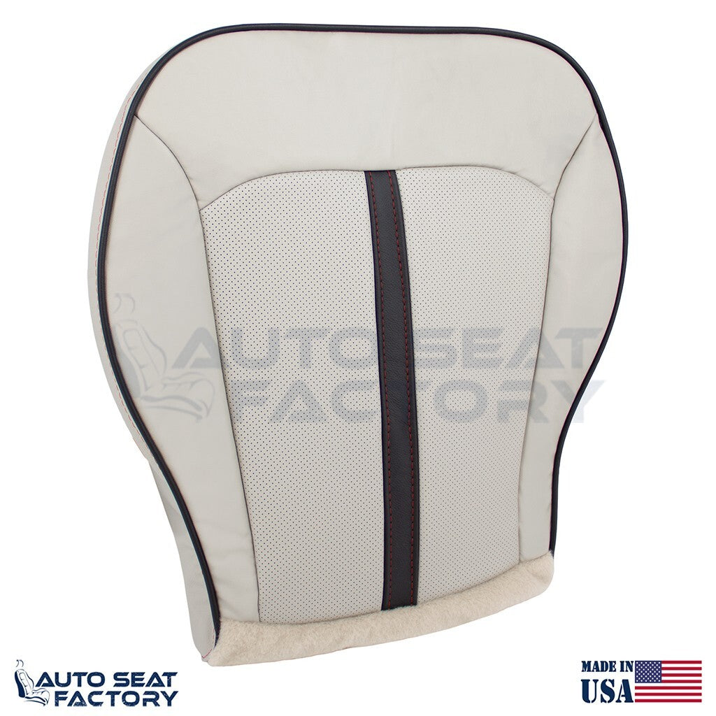 2011 -2015 Fits Lincoln MKX RIGHT Bottom Ceramic/black Vinyl Seat Cover, Perf