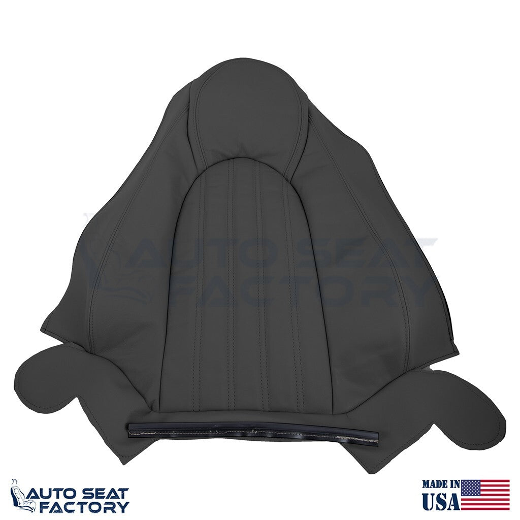 Replacement 1997 - 2000 Jaguar XK8 Driver & Passenger Black Vinyl Seat Covers