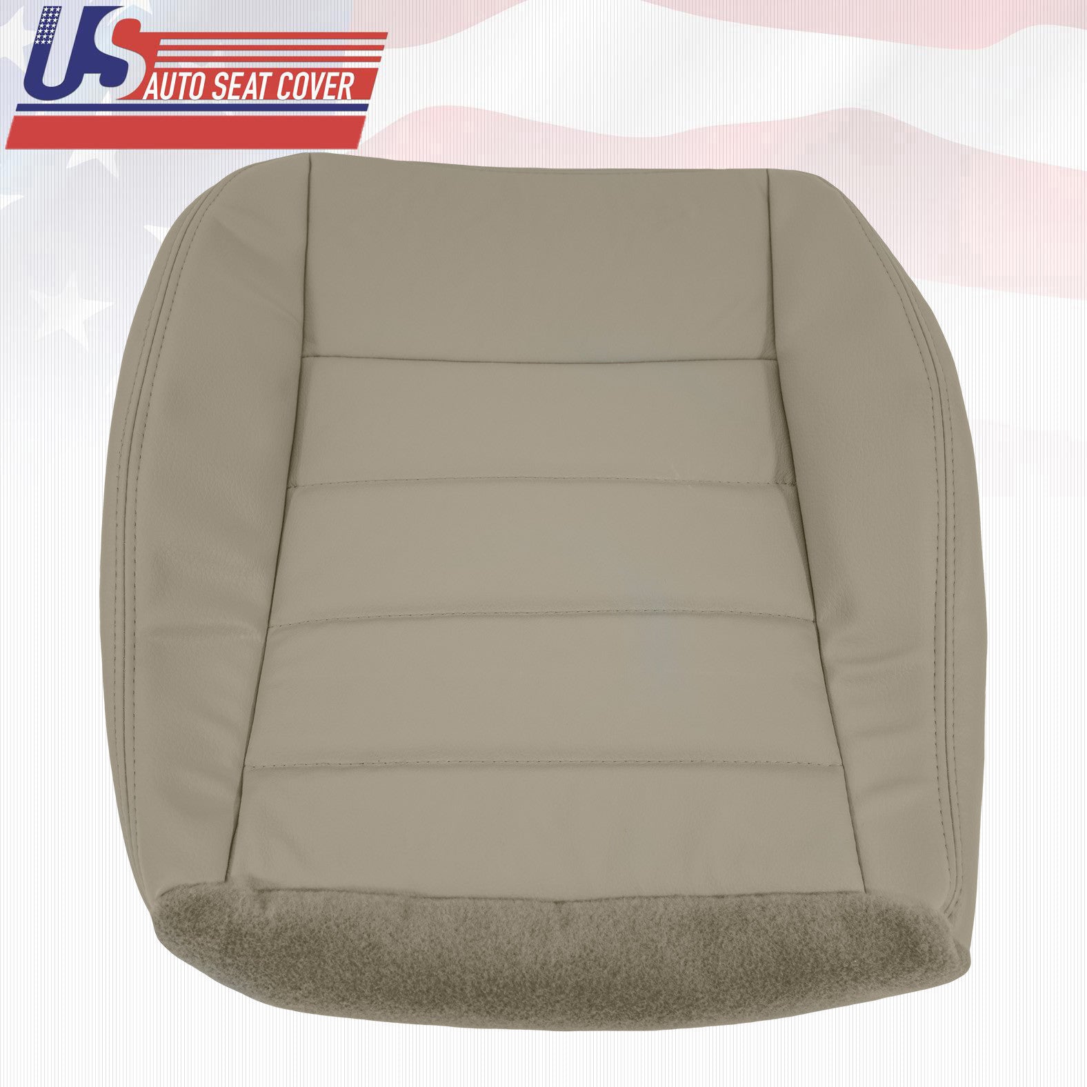 2006 Fits Dodge Charger R/T SE SXT Driver Bottom  Leather Seat Cover Gray