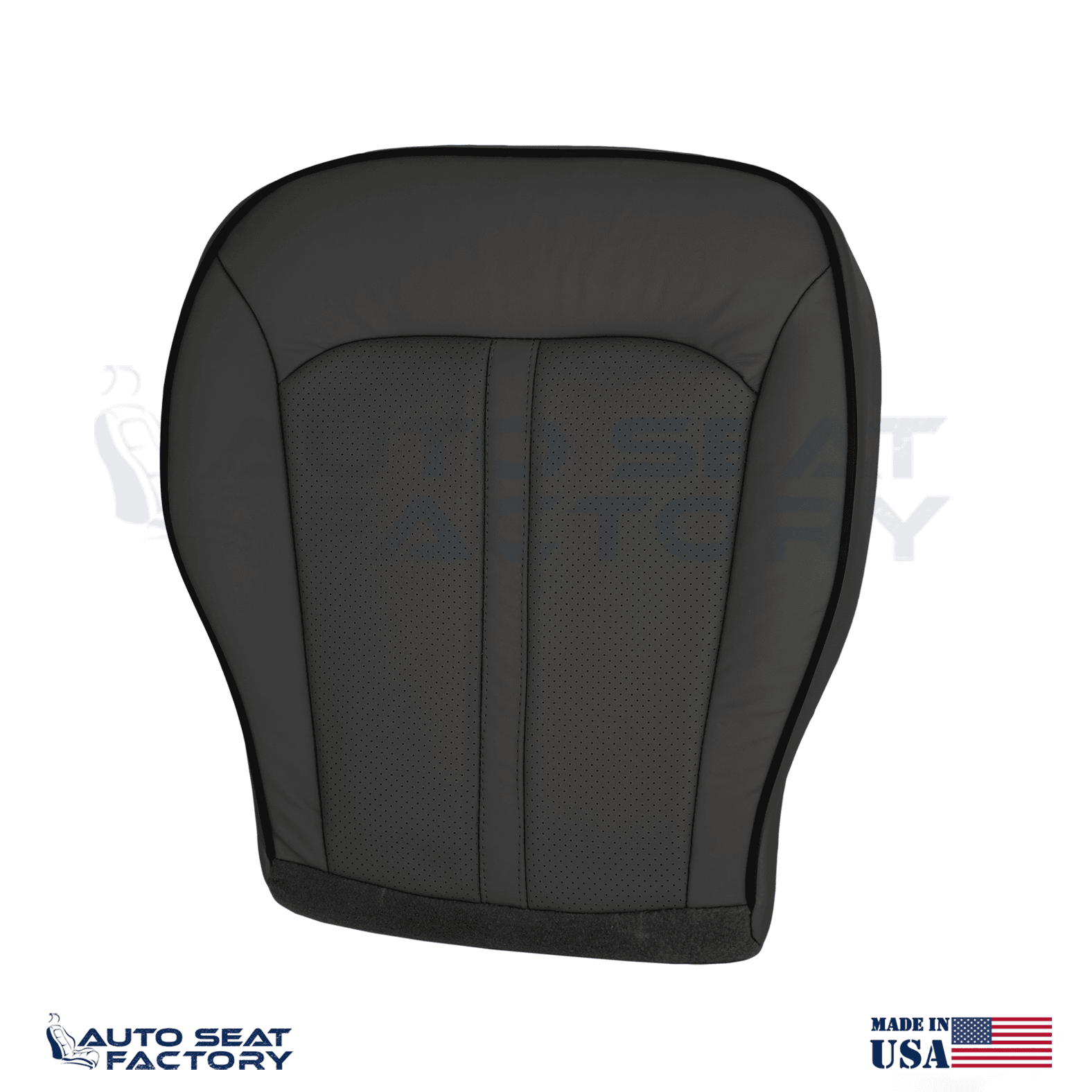 Replacement 2011 -2015 Lincoln MKX Perforated Black Vinyl Seat Covers 4PCS