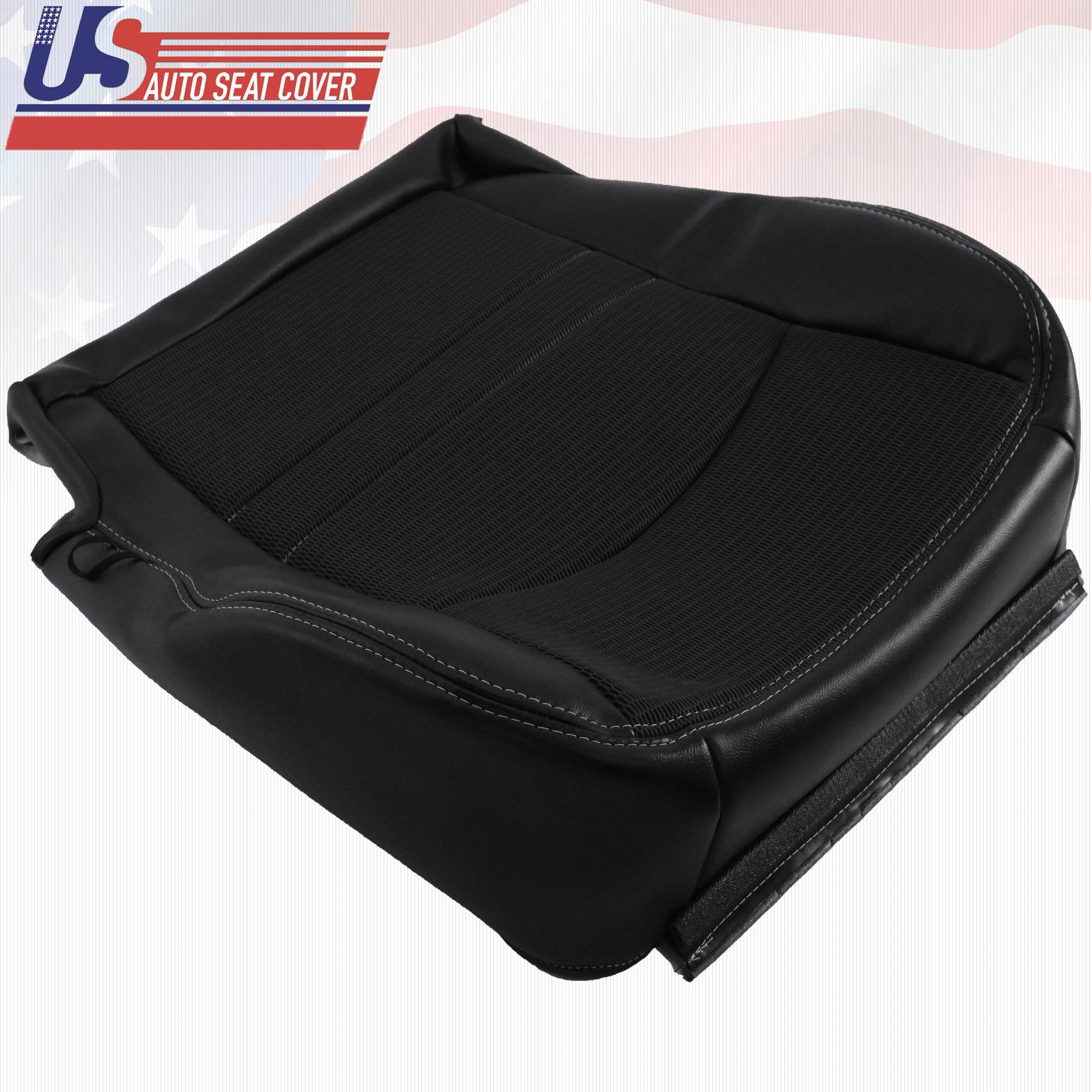 2011 2012 Fits Dodge Ram 1500 Sport Driver Cloth/Vinyl Seat Cover Dark Gray