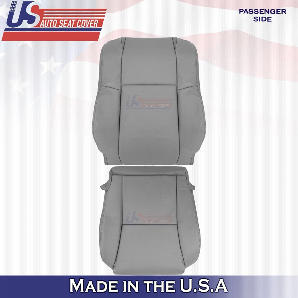2009 2010 2011 2012 For Toyota Tacoma Passenger Top Bottom Leather Cover Gray
