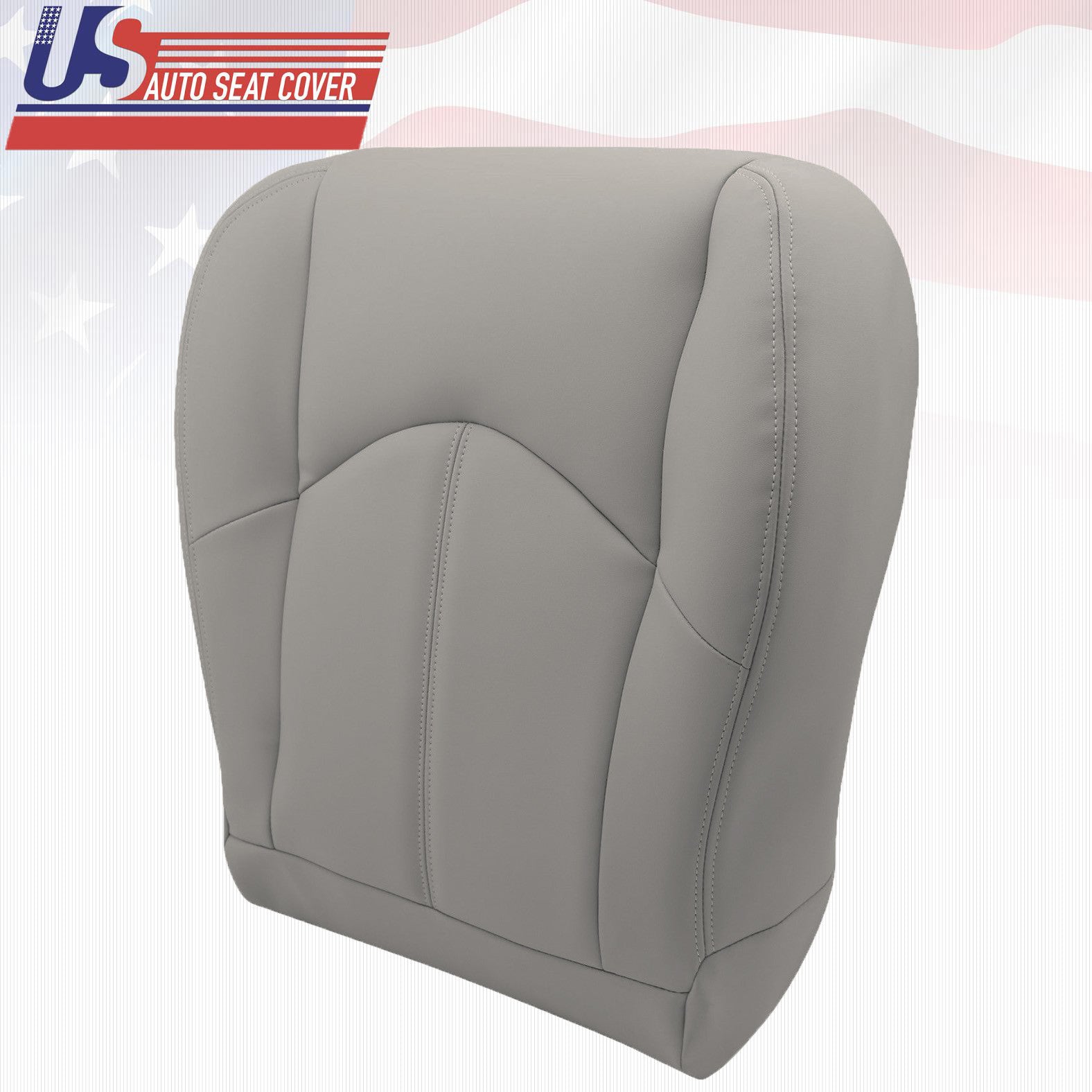 Fits 1999 Lexus RX300 Driver Bottom Synthetic Leather Replacement Seat CoverGray