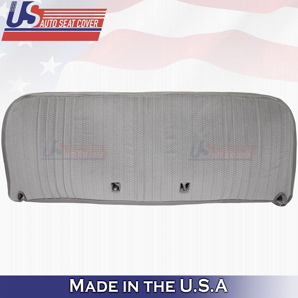 1995 to 2000 Fits GMC Sierra 1500 2500 WT Bench Top & Bottom Cloth Cover Gray