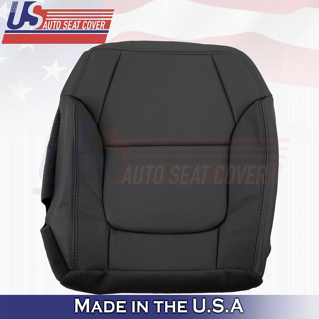 2001 to 2003 For Acura CL Type-S Passenger Bottom Perforated Leather Cover Black