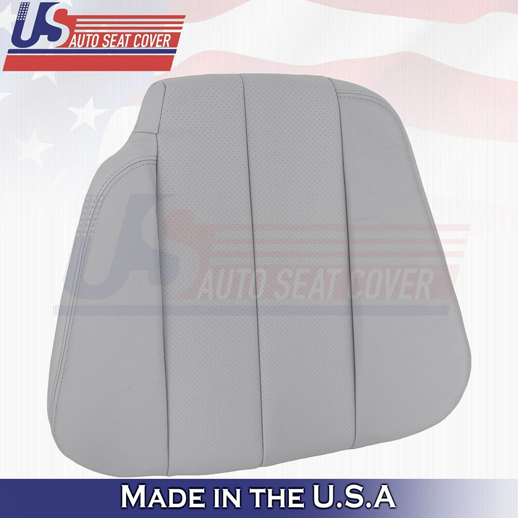 1990-1995 Fits Mercedes Benz SL320 Passenger Bottom &Top Leather Seat Cover Gray