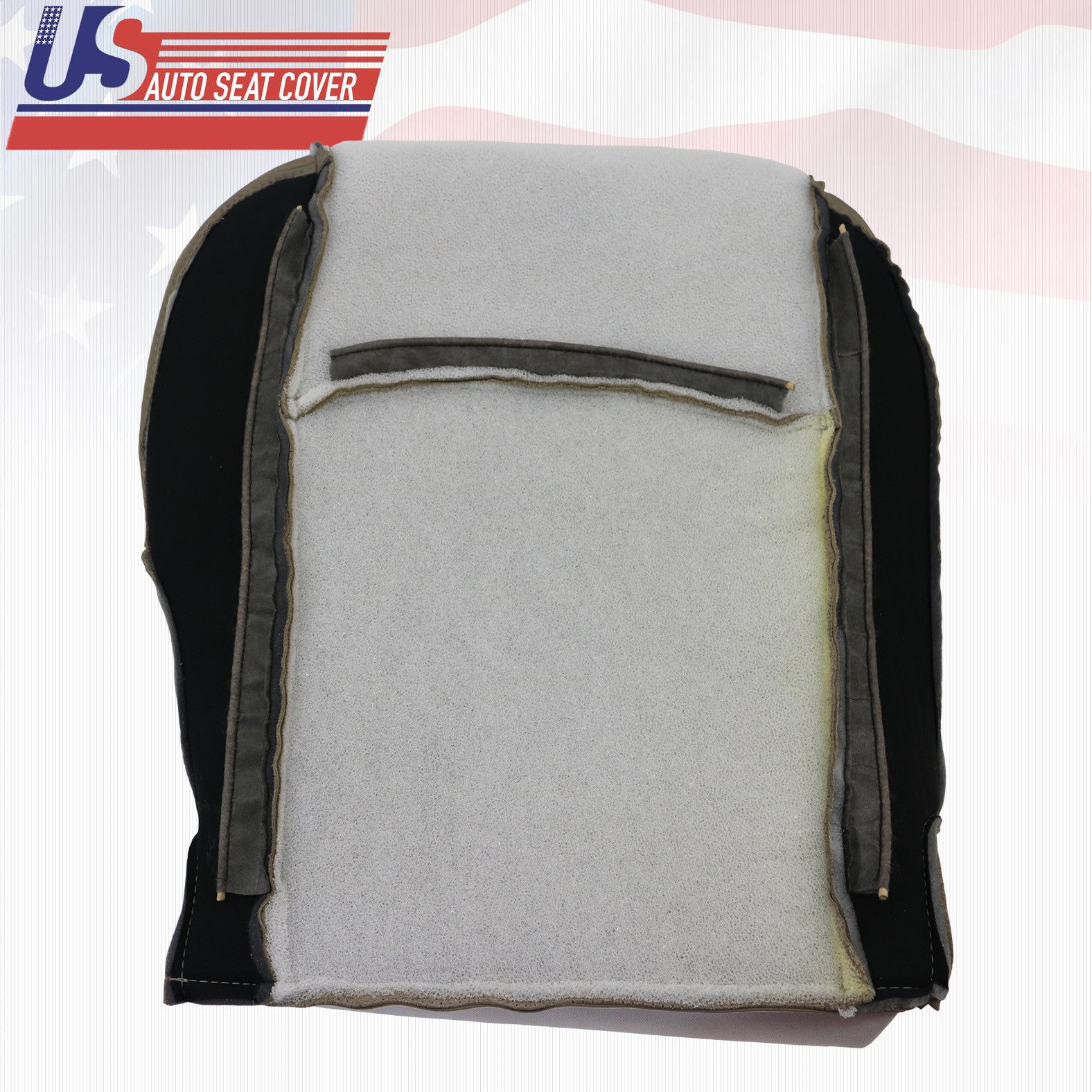 2009-2012 FOR DODGE RAM 1500 LARAMIE DRIVER BOTTOM PERF LEATHER SEAT COVER TAN