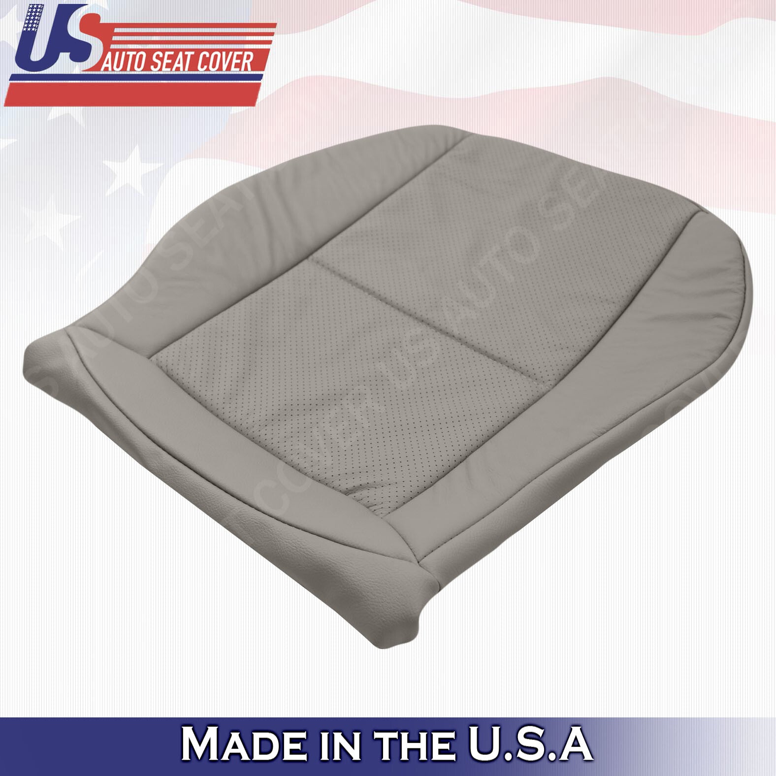 2008 to 2014 For Mercedes Benz C250 C300 C350 Passenger Bottom Seat Cover GRAY