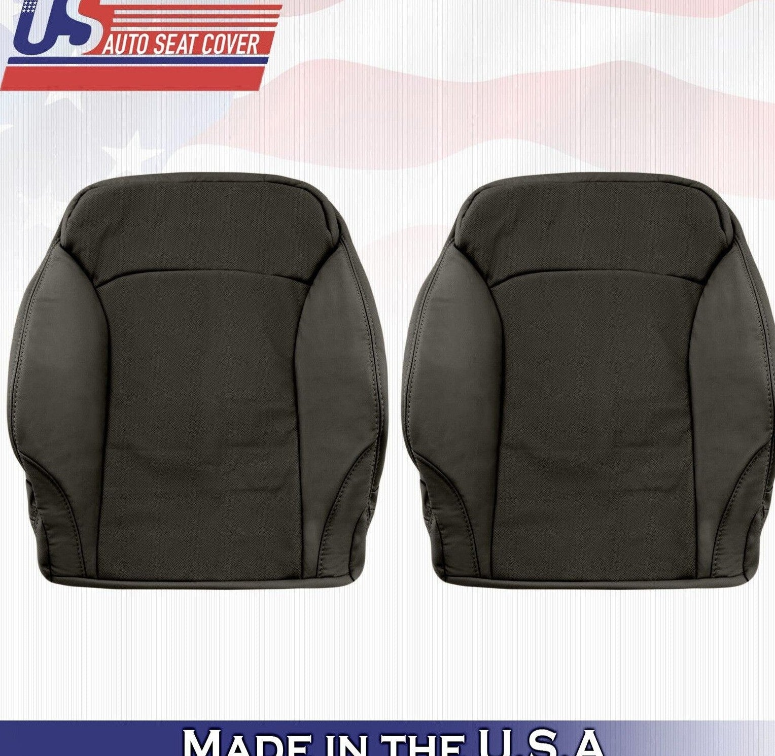 2010 For Lexus IS250 IS350 Driver Passenger Top Perforated Leather Covers Black