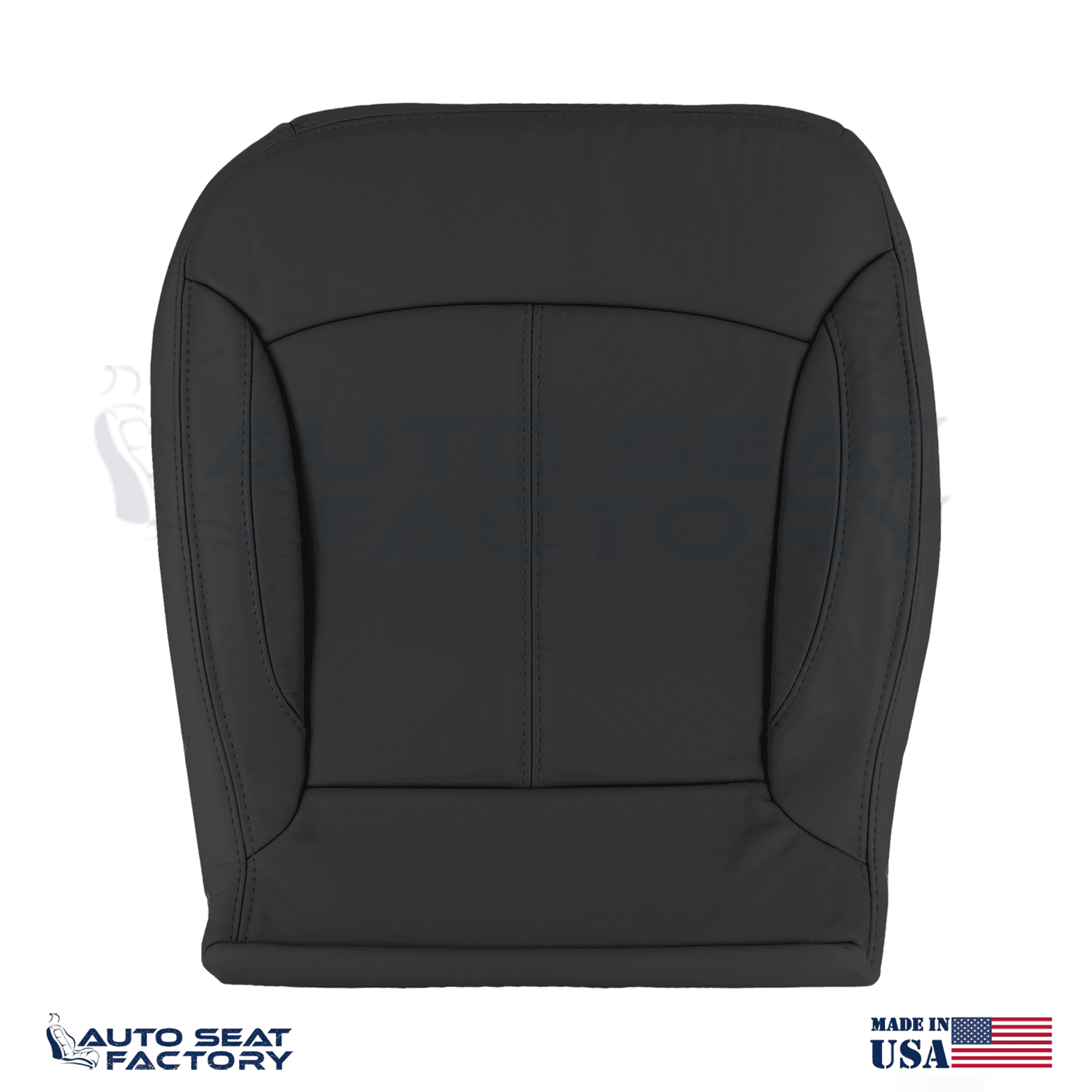 Replacement Fits 2010 - 2013 Buick Lacrosse Driver Bottom SOLID Vinyl Seat Cover