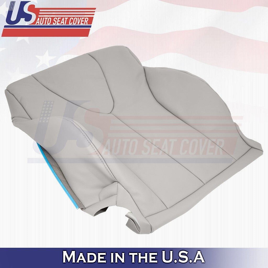 2007 2008 2009 2010 2011 Fits Toyota Camry Driver Top Leather Seat Cover Gray