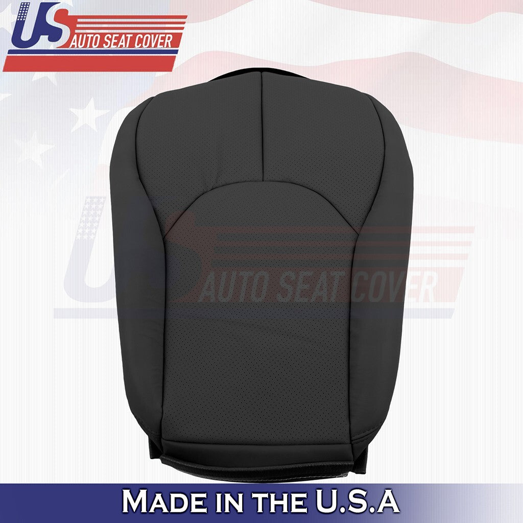 1996 to 2002 Fits Mercedes Benz SL600 RIGHT Bottom & Top Perf Leather Cover BLK