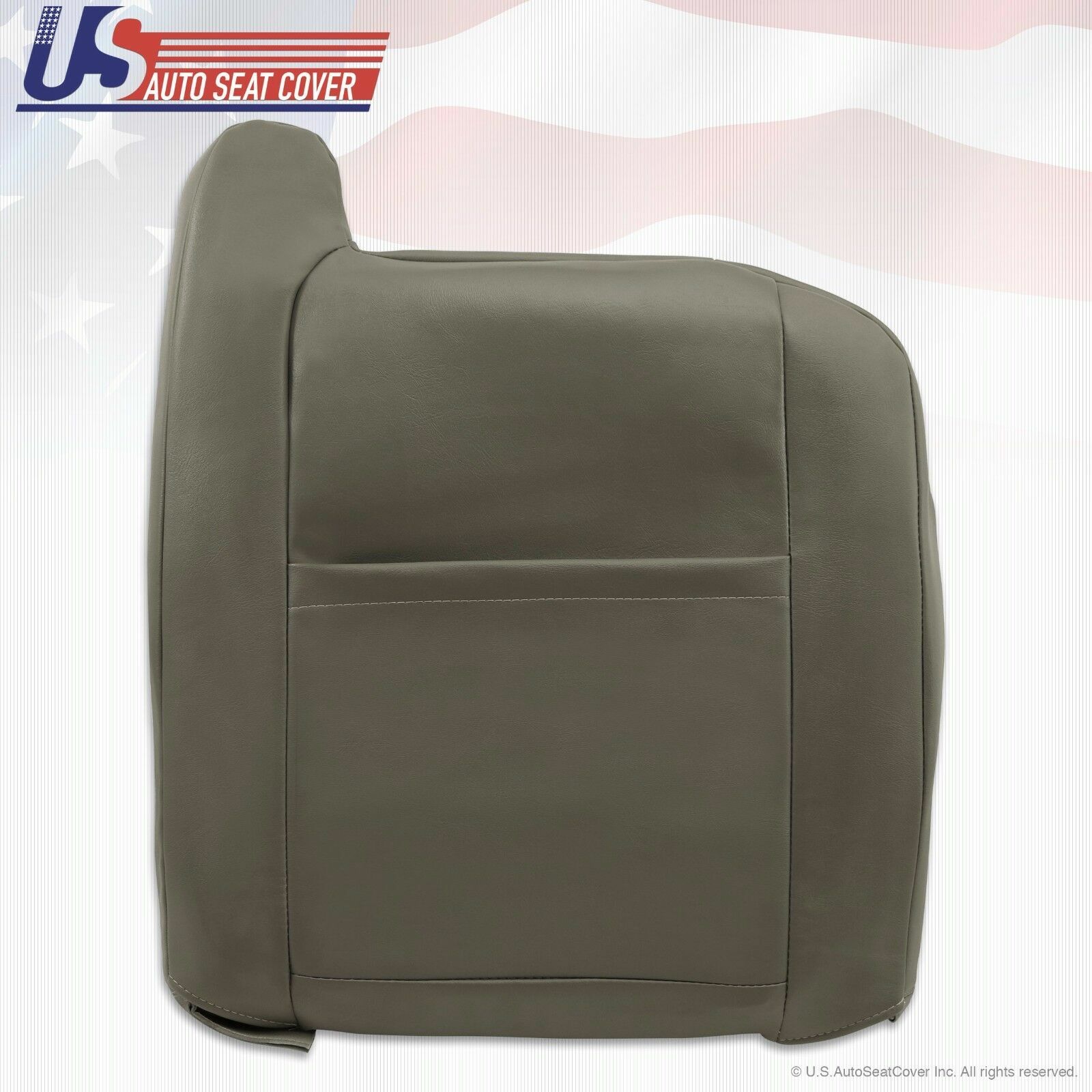 2003 to 2007 Hummer Front Row Upholstery Set Genuine Leather Seat Covers Gray