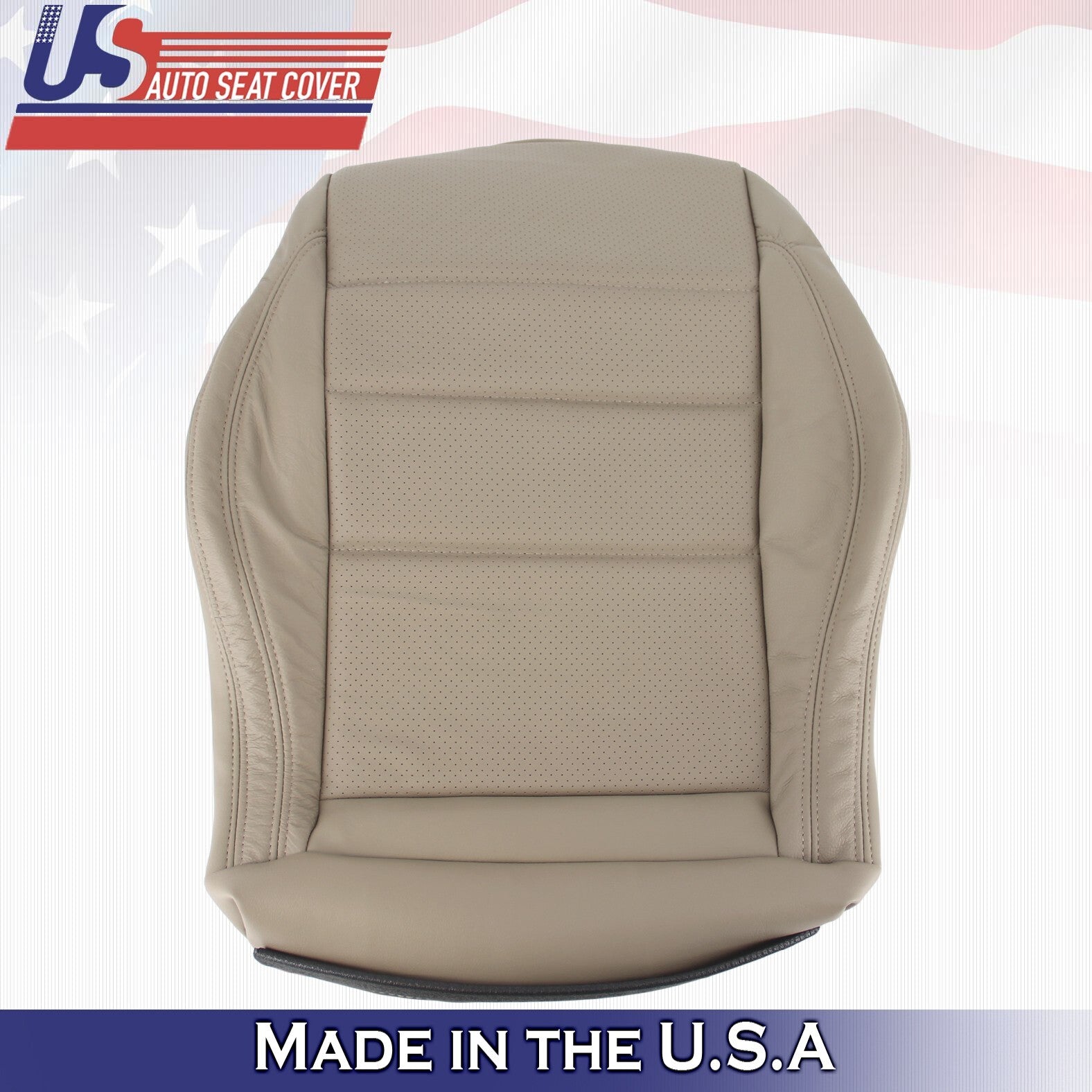 2012 to 2015 For Mercedes Benz C350 2Door Front Set Bottoms Leather Covers Tan