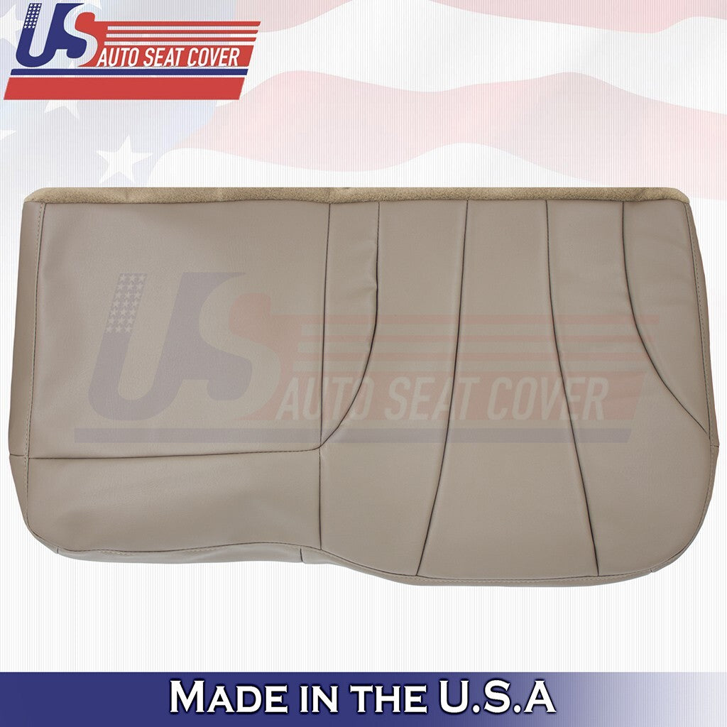 1999 to 2002 Fits Chevy Silverado WT Rear Driver & Passenger Bottom Vinyl Tan