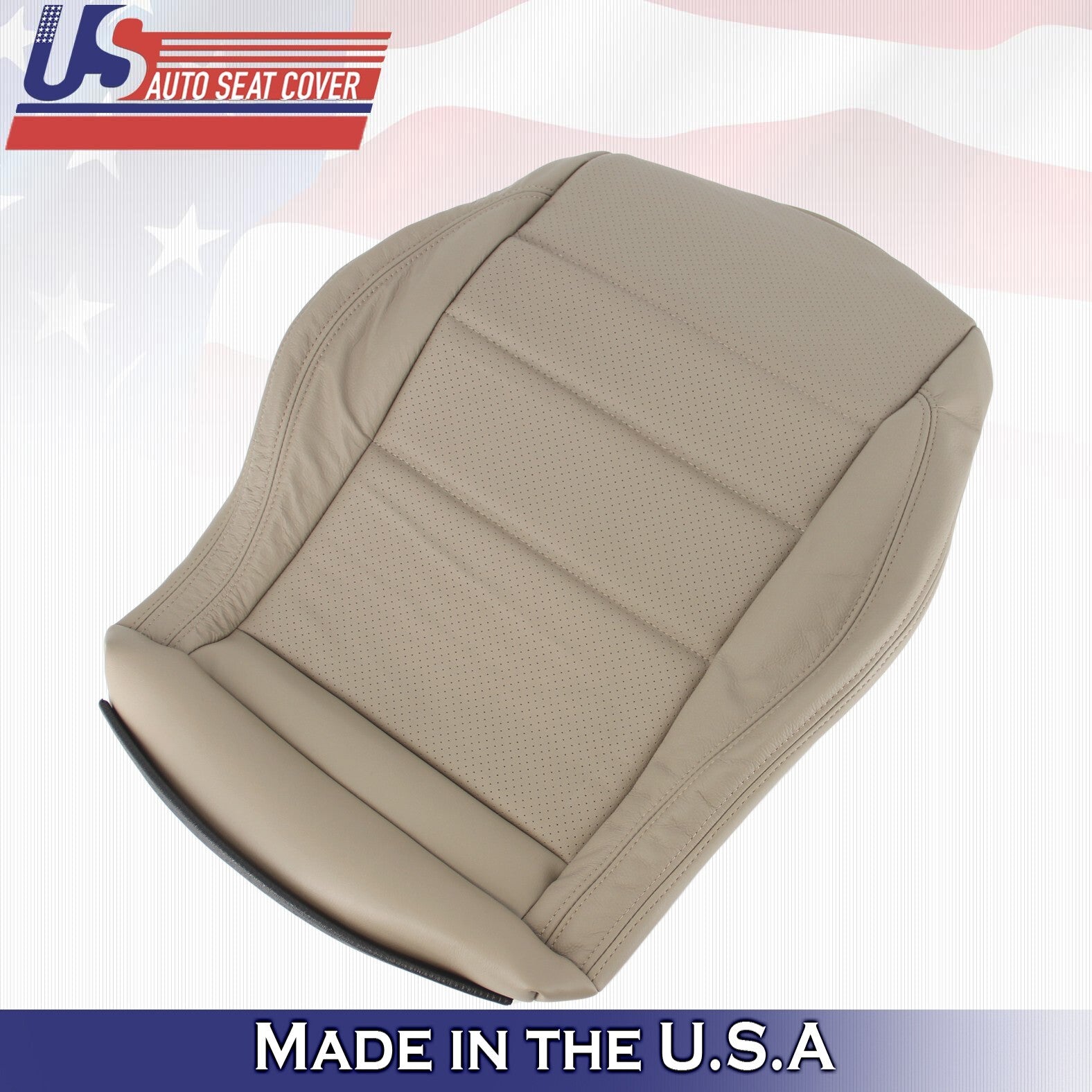 2012 to 2015 For Mercedes Benz C350 2Door Front Set Bottoms Leather Covers Tan
