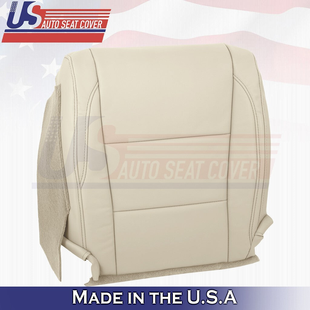 2014 2015 2016 2017 Fits Toyota Highlander Passenger Bottom Leather Cover Tan