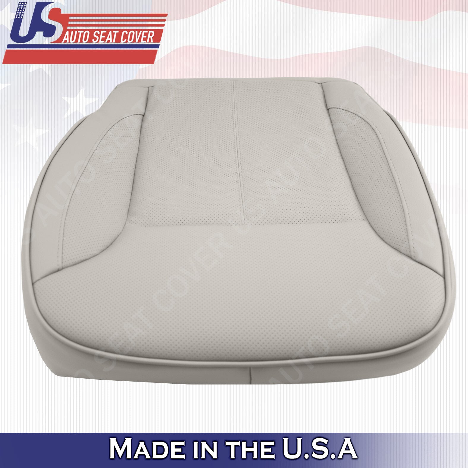 Mercedes Benz 2007-2012 For GL350 450 Base Front Bottoms Perf. Leather Gray