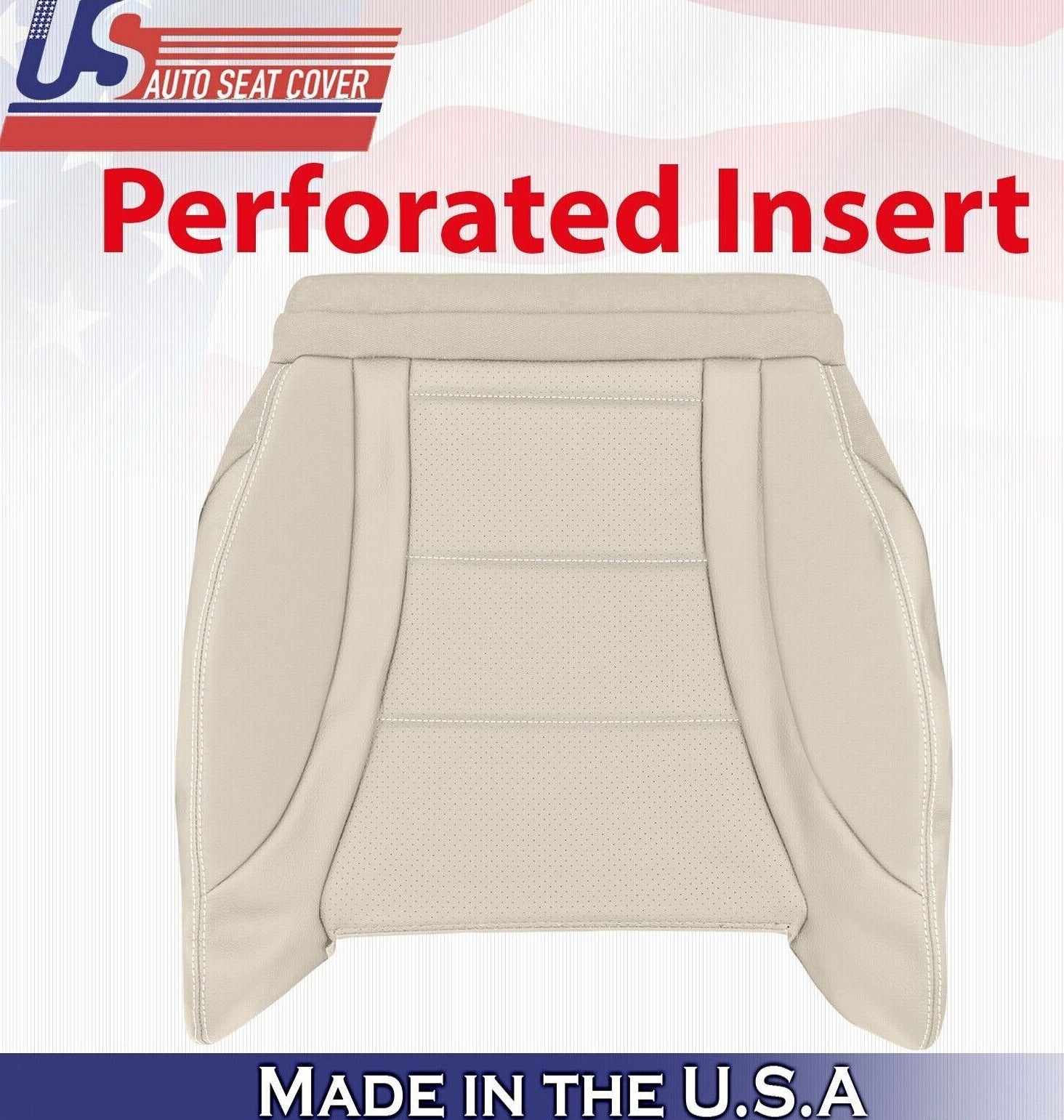 2020 2021 For Mercedes Benz GLC Class Driver Side Bottom Leather Seat Cover Tan