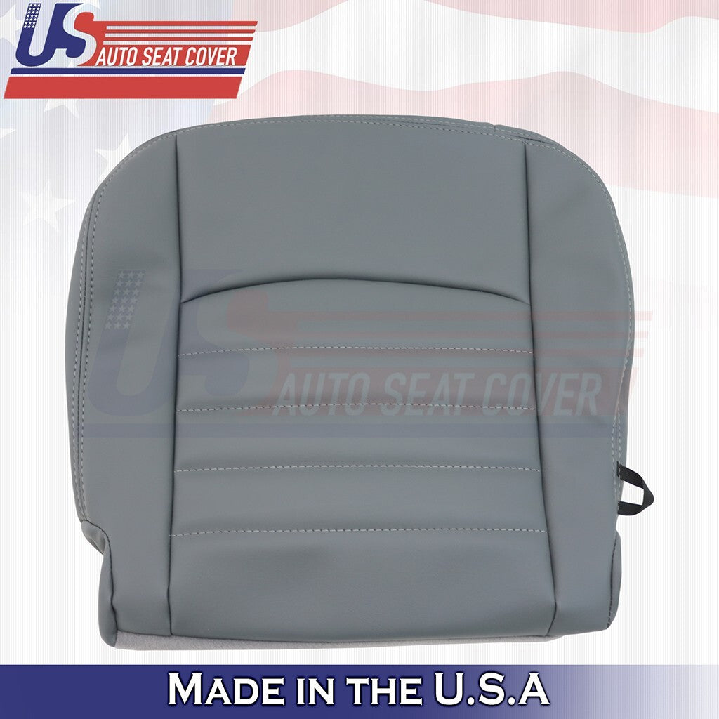 2013 to 2018 Fits Dodge Ram ST Tradesman Driver Bottom Vinyl Seat Cover Gray
