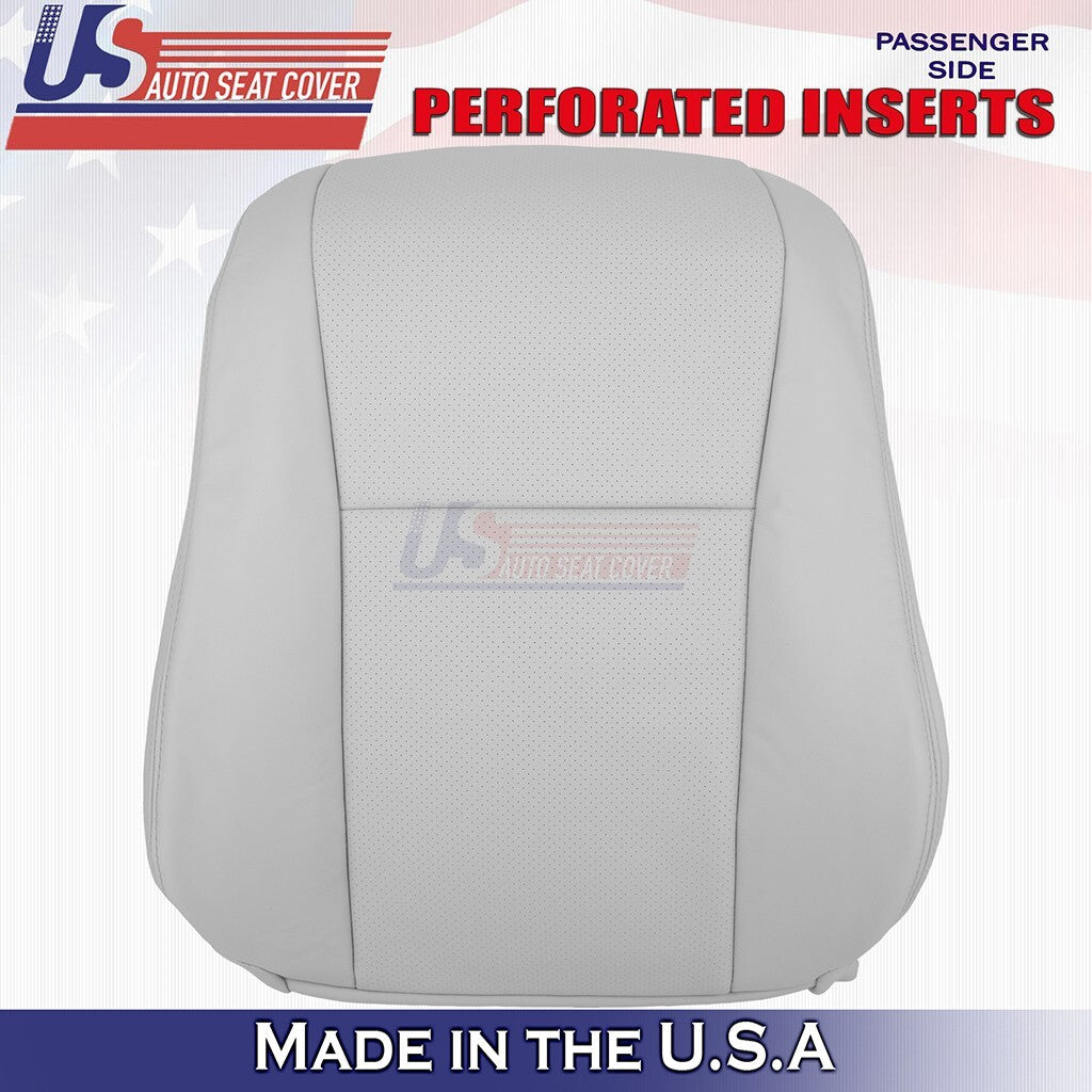 2007 to 2012 Fits Lexus LS460 LS600h Passenger Bottom &Top Leather Cover Lt Gray