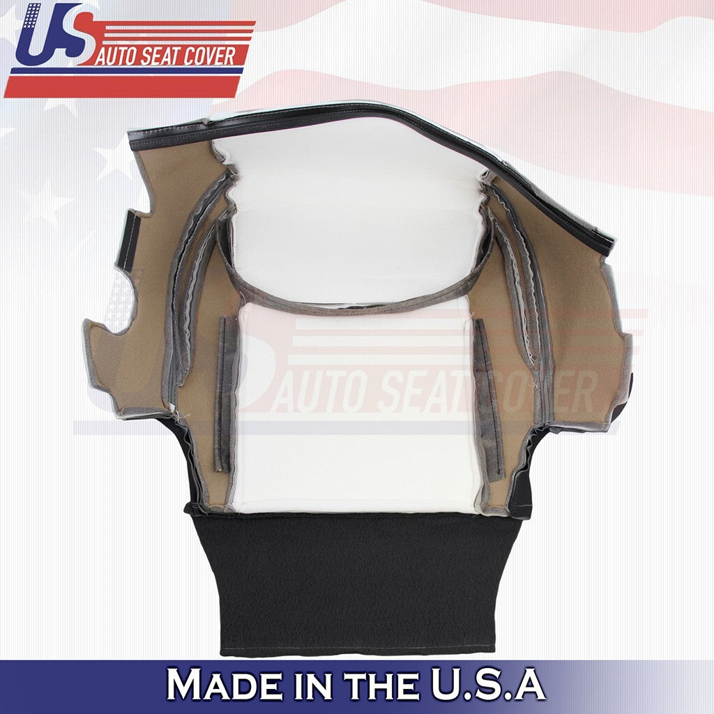 2004 - 2010 For Toyota Sienna Passenger Side Bottom Leather Seat Cover Black