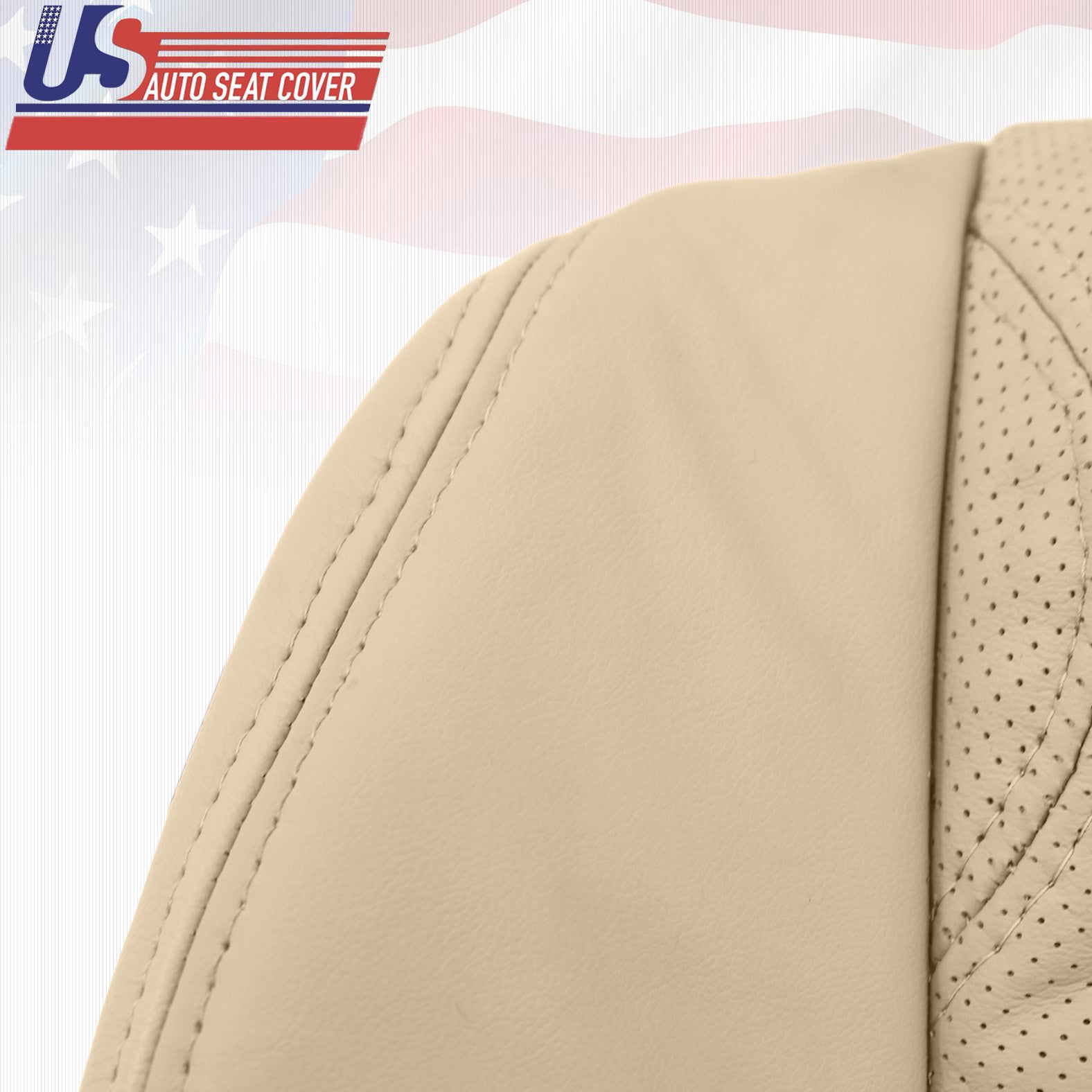 Fits 2006 Lexus GS300 300AWD 430 Driver Passenger Bottom seat cover Tan