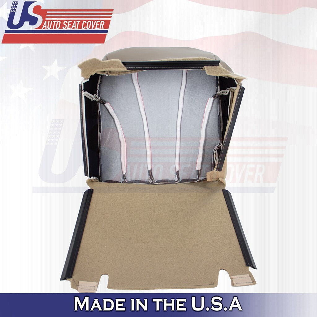 1999 2000 For Chevy Silverado WT Rear Passenger Bottom Vinyl Cover Tan