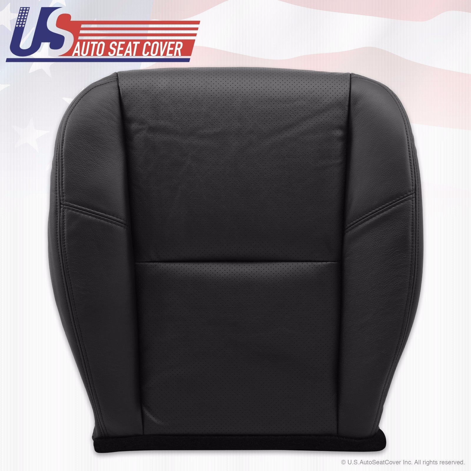 2009 to 2014 For Chevy Tahoe Driver Bottom Cover Perf Synthetic Leather Black