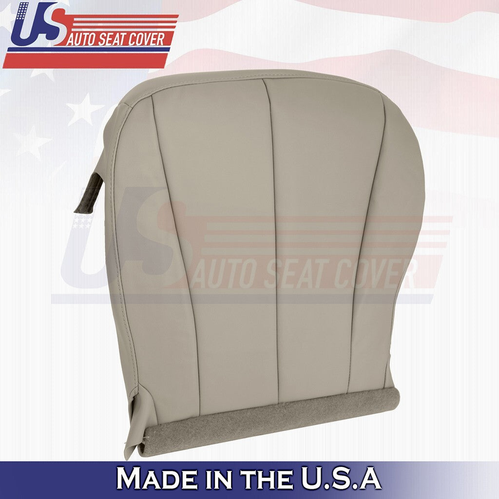 2007 to 2011 Fits Toyota Camry Driver Bottom & Top Leather Seat Cover Tan