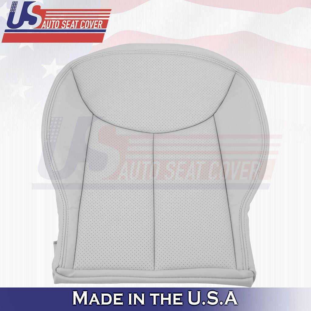 2003 to 2007 For Mercedes Benz SL65 Passenger Bottom Perf Leather Cover GRAY