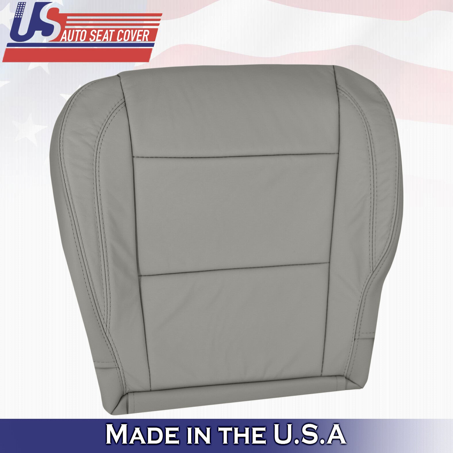 2004 - 2010 For Infinity QX56 Driver & Passenger 2x Bottom Leather Covers Gray