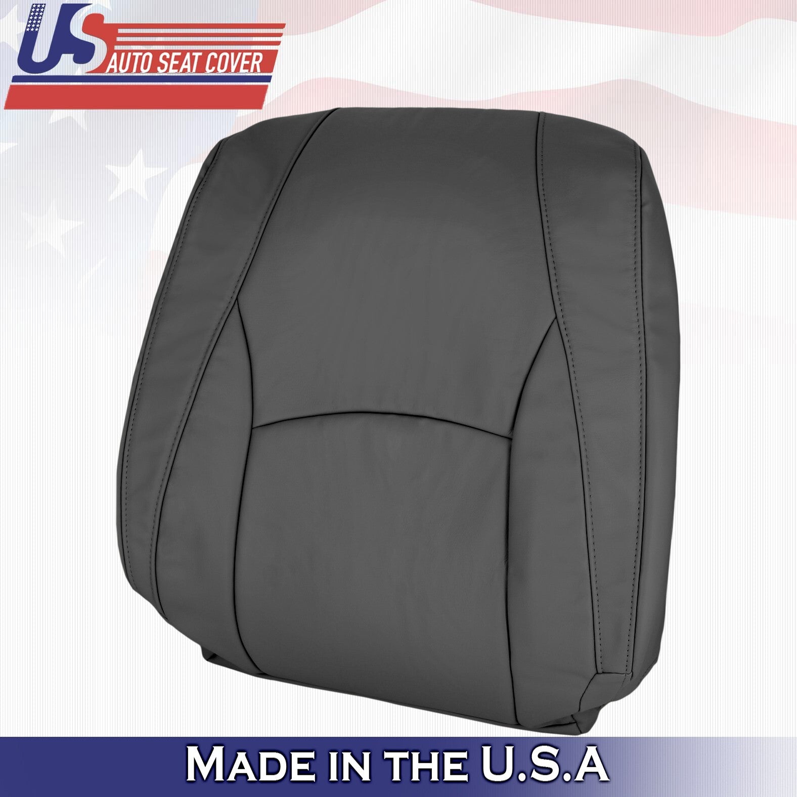 2004 2005 For Lexus RX350 RX330 RX400 Driver & Passenger Top Leather Covers BLK