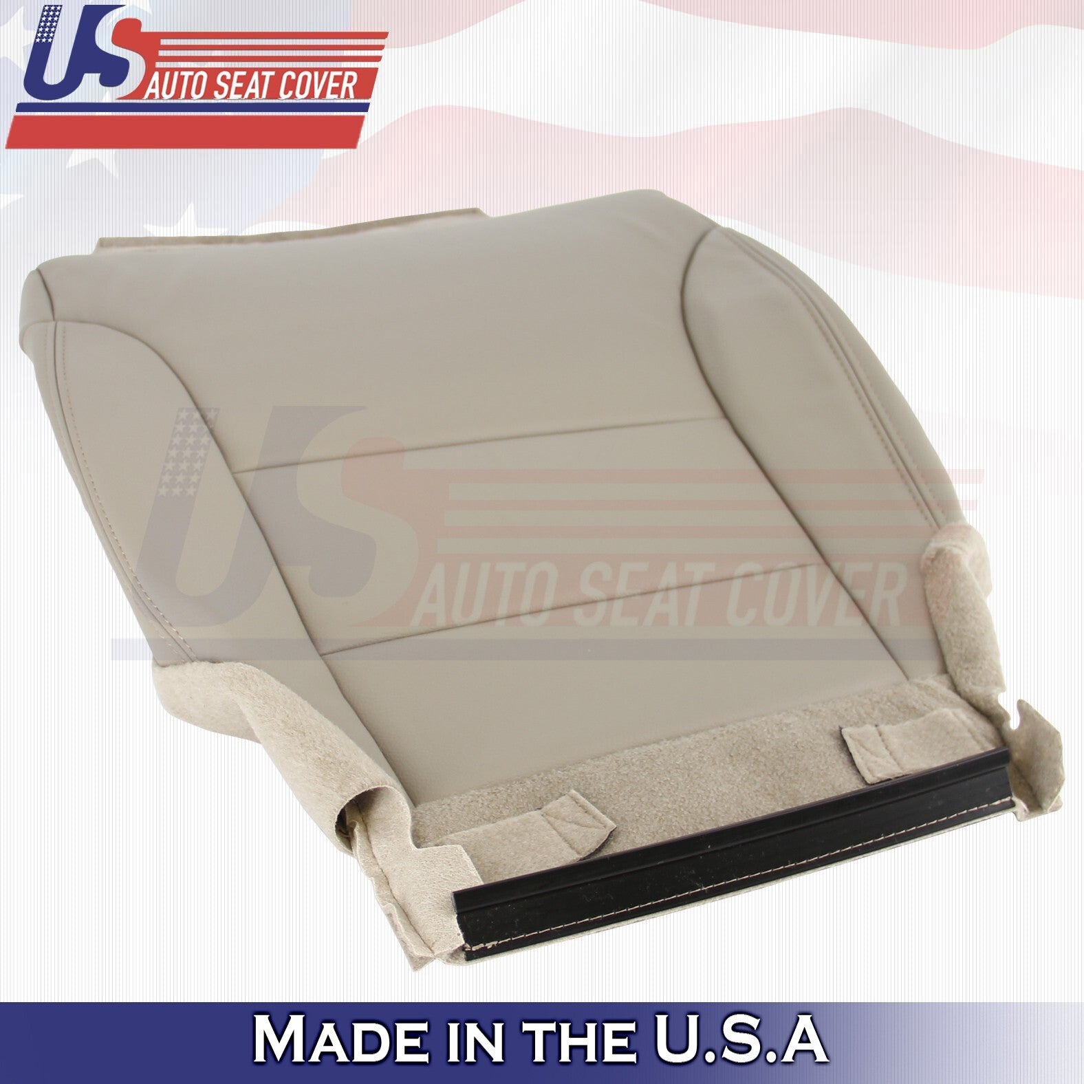 2012 2013 2014 2015 2016 FITS Honda CR-V DRIVER Bottom Leather Seat Cover Tan