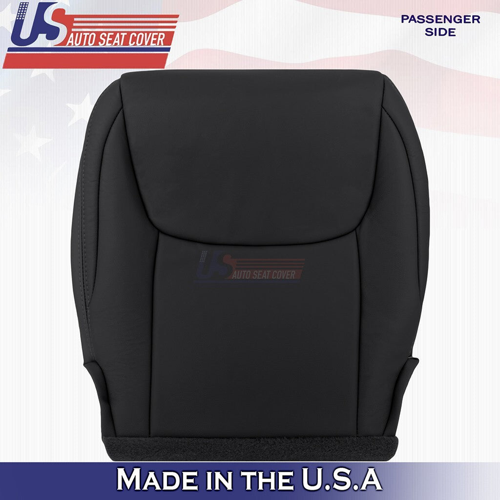 2004 - 2010 For Toyota Sienna Passenger Side Bottom Leather Seat Cover Black