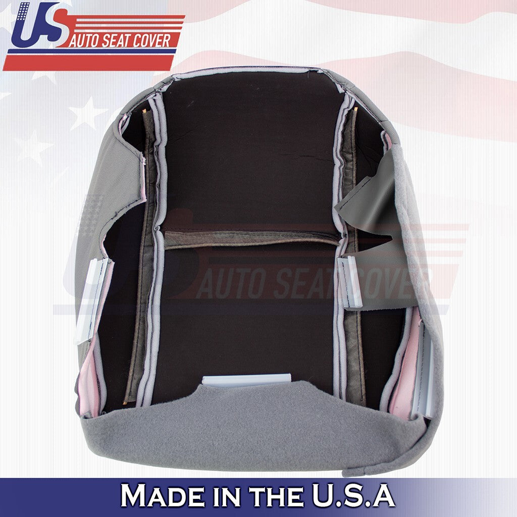 2012 to 2019 For Ford Econoline Van Front Passenger Bottom Cloth Seat Cover Gray