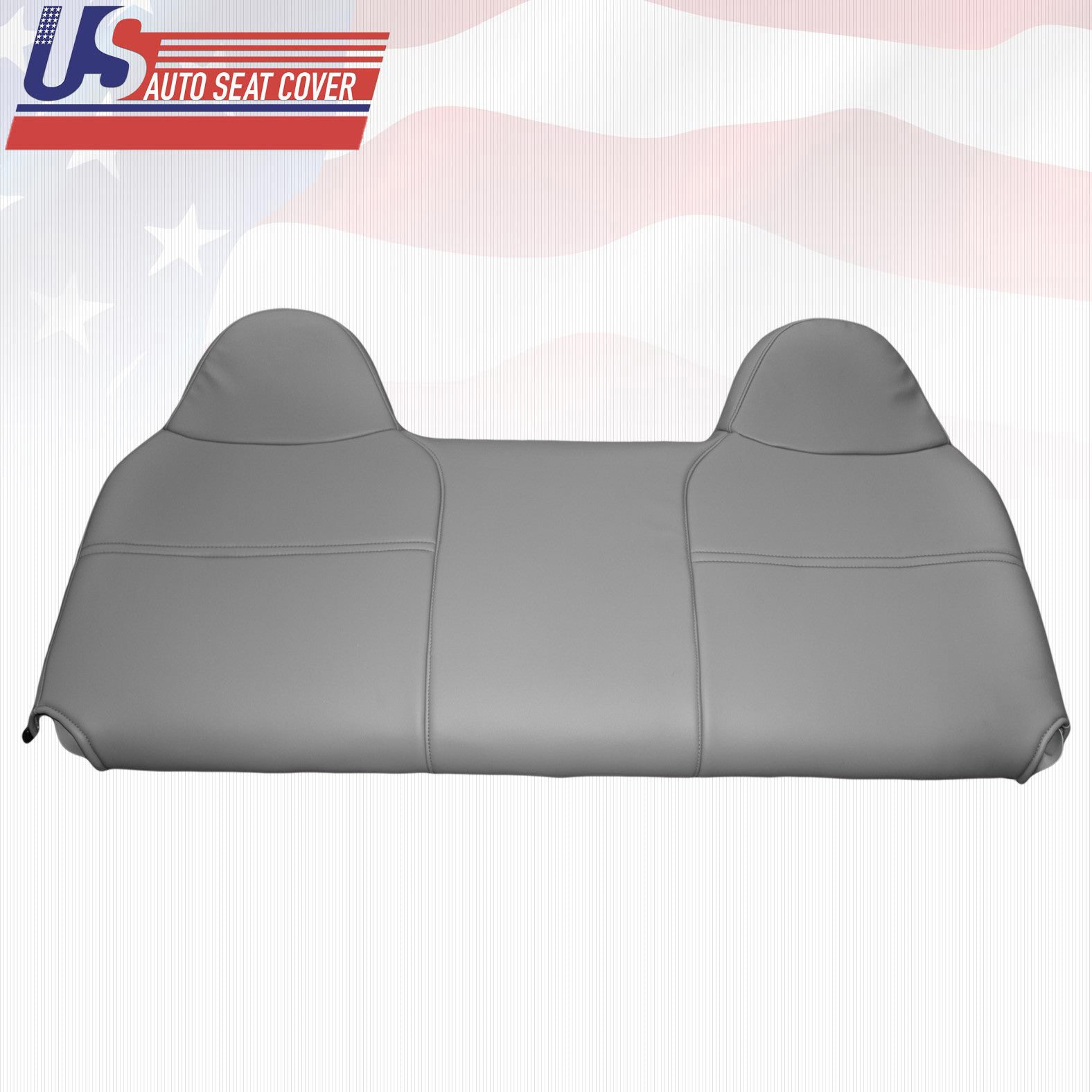 2003 to 2007 Fits Ford F250 XL Upper Top Bench Replacement Vinyl Seat Cover Gray