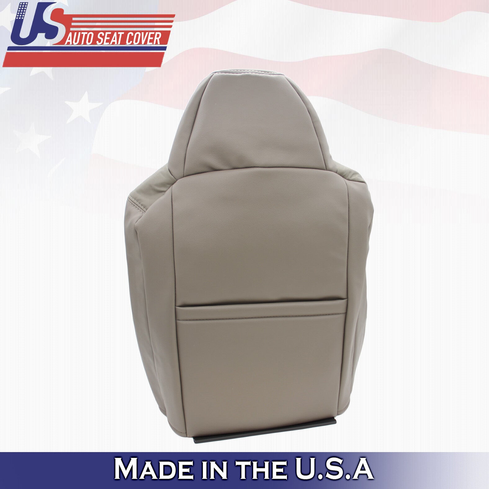 2002 2003 2004 Ford Excursion Eddie Bauer Tan Front Lean Back Leather Seat Cover