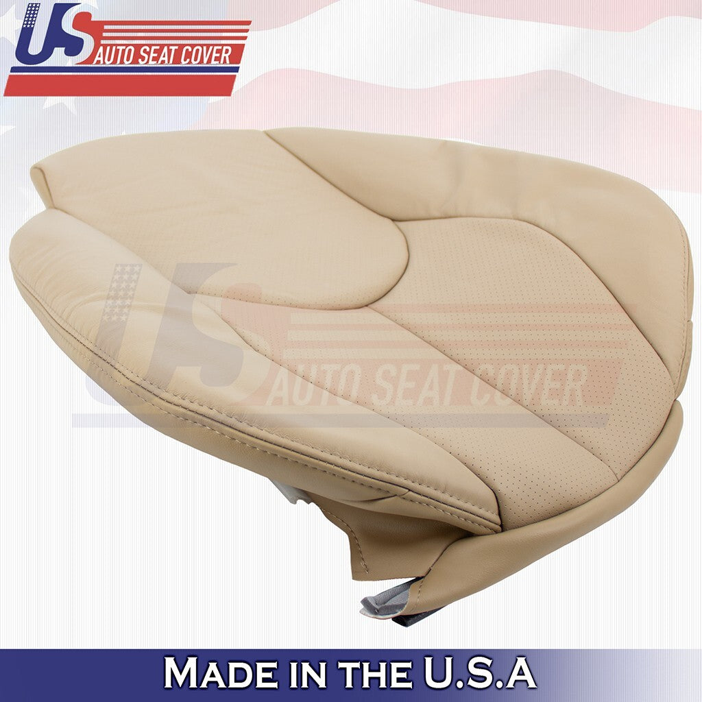 1996 to 2002 Fits Mercedes Benz SL600 RIGHT Bottom & Top Perf Leather Cover Tan