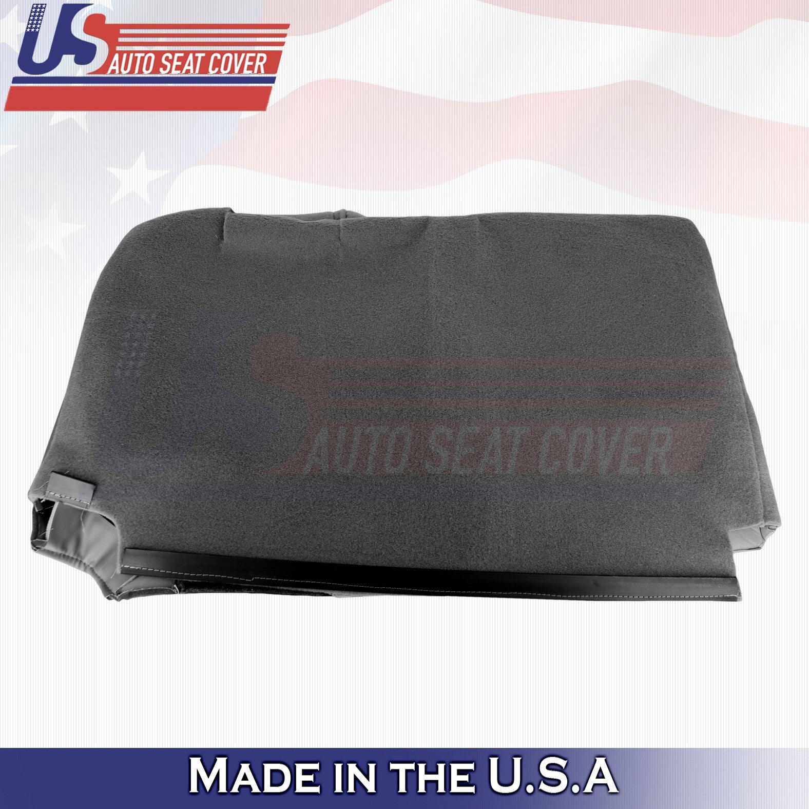 2003 to 2007 Fits Hummer H2 REAR Driver & Passenger Tops Leather Cover Black